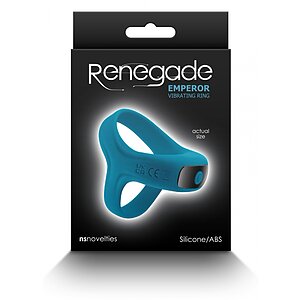 Inel Vibrant Renegade Emperor – Reîncărcabil, Albastru Thumb 2