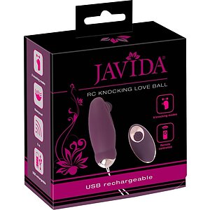 JAVIDA RC Knocking Ball – Ou Vibrator 8 Moduri, Reîncărcabil, Discret Mov Thumb 3