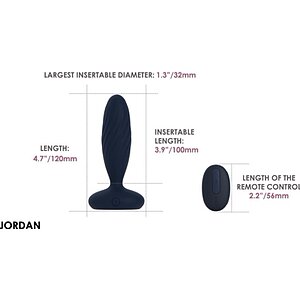 Svakom Jordan Bleumarin: Vibrație și Împingere 7 Moduri Thumb 48