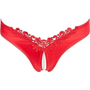 Chilot Perle Cottelli Collection Roșu M Thumb 2