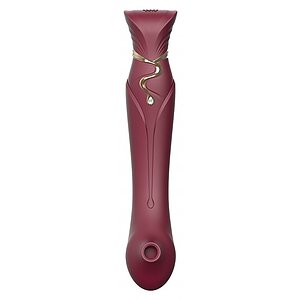 Vibrator Zalo Queen Set Punctul G Vișiniu Thumb 4