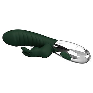 Pretty Love Naughty Bunny Green - 30 Moduri Stimulator Dublu Thumb 10