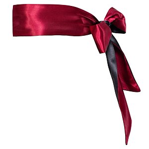 Eșarfă Bondage Satin Reversibilă 150x6 cm Roșu Thumb 4