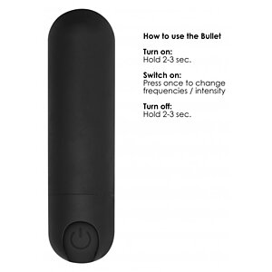 Vibrator 7 Speed Rechargeable Negru Thumb 6