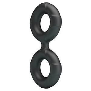 Inel Dublu Crazy Bull Radwan Model 19 Negru Thumb 2