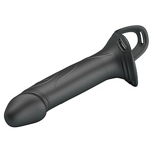 Pretty Love Landon cu Harness Reglabil și Dildo 16,8 cm Negru Thumb 5