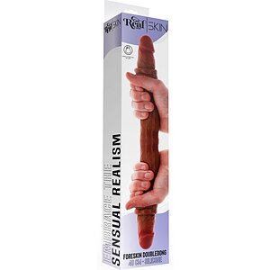 Silicone Foreskin D-Dong 40 cm Caramel Skin Tone _ Thumb 1