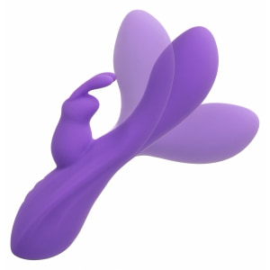 Flex Bend Hold Vibrator Dual 10 Moduri IPX7 Reîncărcabil Mov Thumb 3