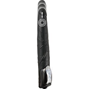 Vibrator Push Thrusting Negru pe Sexstil.ro