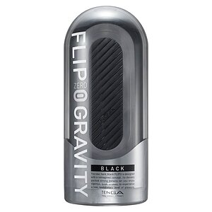 Tenga Flip Zero Gravity — 16cm Inserabil Negru Thumb 5
