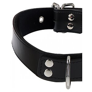 Guler Elegant Cu Inel În D Negru Thumb 1