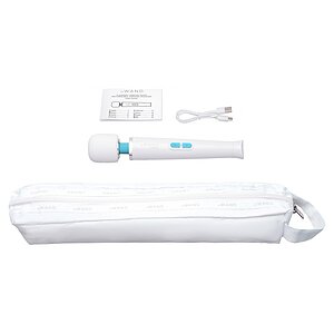 Le WAND Classique Petite — 10 Niveluri, Reîncărcabil Alb Thumb 4