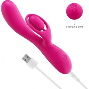 Lovetoy Orbit Stimulator Clitoridian Reîncărcabil, 7 Moduri Roz Thumb 17