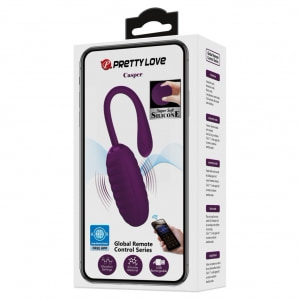 Pretty Love Casper Purple — Ou Vibrator 12 Moduri, USB Mov Thumb 28