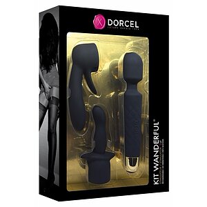 Set Jucării Erotice Dorcel Wanderful Negru Thumb 1