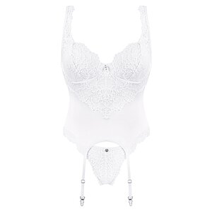 Corset Obsessive Amor Alb L-XL Thumb 2