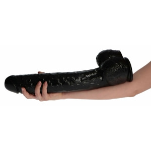 Golia XXL 40 cm Dildo Realist cu Ventuză — Toyz4lovers Negru Thumb 4