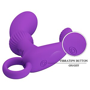 Pretty Love Cayla Purple - Masajer Prostată, 12 Funcții Thumb 13