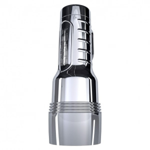 Fleshlight Quiver — Masturbator Vibrant, Reîncărcabil Argintiu Thumb 11