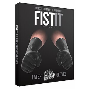 Mănuși Latex Short Fist It Negru Thumb 1