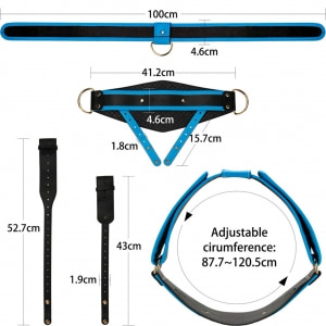 LoveToy Ingen Set Strap‑On 25,5 cm – Manșon Gol cu Tijă Reglabilă Thumb 14