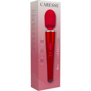 Caresse Pro Wand 8000rpm - 5 Moduri, IPX7, 120 Min Roșu Thumb 13