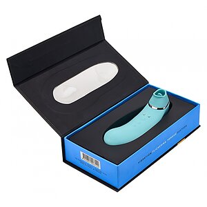 Vibrator Trinitii 3in1 Tongue Albastru Thumb 3