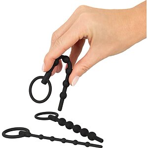 PenisPlug Training Set x 3 Negru Thumb 3