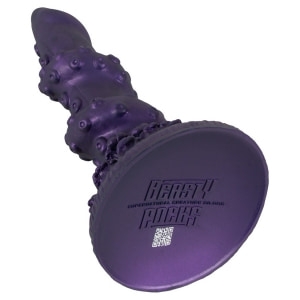 Octopus Prime — Dildo Din silicon Lichid, Ventuză 20.2 cm Mov Thumb 6