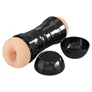 PDX Extreme - Masturbator Dublu 2 Capete, Auto-lubrifiere Flesh Thumb 2