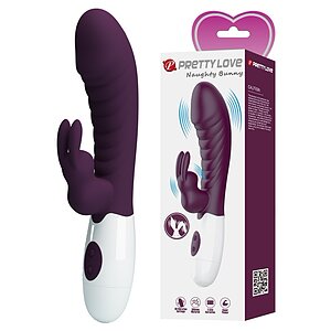Pretty Love Naughty Bunny II, 30 Moduri, Stimulare Dublă Mov Thumb 3