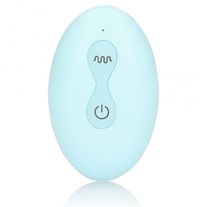Vibrator Pentru Chiloți Loveline, Arctic Blue, 10 Moduri Albastru Thumb 3