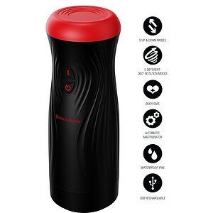 Vortex Thrust Masturbator Negru Thumb 7