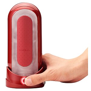 Tenga FLIP 0 Red FLIP WARMER Gel încălzit 18 cm Thumb 2