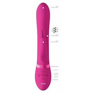 Vibrator Rabbit Amoris Stimulating Beads Roz Thumb 4