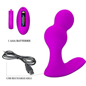 Pretty Love Terrance — Vibrator Anal Flexibil, 12 Moduri Thumb 8