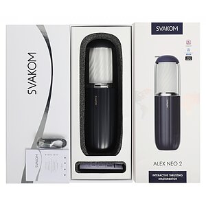 Svakom Alex Neo 2 Reîncărcabil 7 Moduri Control App Negru Thumb 2