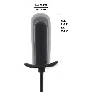 Plug Anal Umflat Starter Negru Reglabil 3–5.5 cm Thumb 4