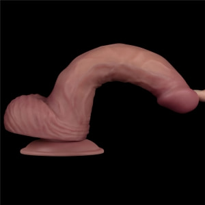 Vibrator Dublă Densitate LoveToy Power 23cm, 10 Moduri Thumb 5