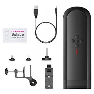 Masturbator Lovense Solace Negru Thumb 3