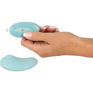 cuties RC Panty - Vibrator Discret, 10 Moduri, Reîncărcabil Albastru Thumb 4