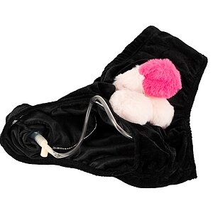 Boxeri cu penis gonflabil, cadou amuzant pentru petreceri Negru Thumb 6