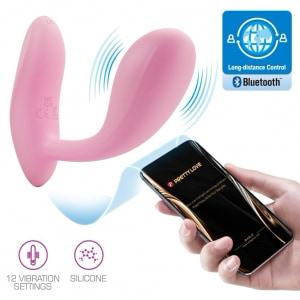 Pretty Love Baird: Vibrator Punctul G 12 Moduri Reîncărcabil Roz Thumb 7