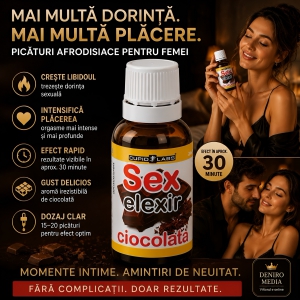Afrodisiac Puternic Pentru Femei Sex Elixir Chocolate 20ml Thumb 1