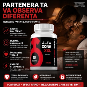Pastile Potență ALFA ZONE XXL 10 capsule Thumb 2