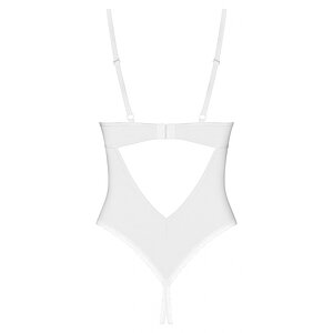 Body Obsessive Alissium Decupat Alb XS-S Thumb 3