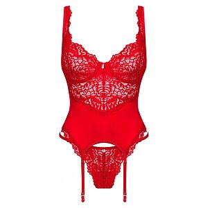 Corset Obsessive Amor Cherris Roșu L-XL Thumb 2