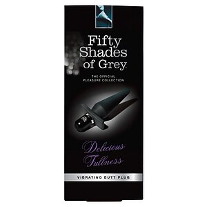 Anal Plug Delicious Fullness Negru Thumb 5