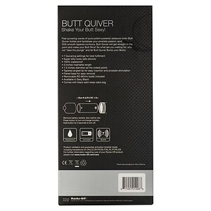 Anal Plug Quiver Negru Thumb 2