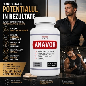 Anavor Creștere Masă Musculară 120 Capsules Thumb 1